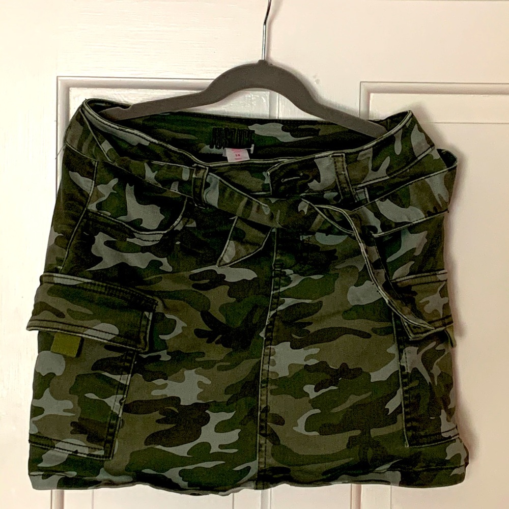 camo skirt